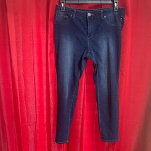 Deep Indigo Women's Skinny Jeans